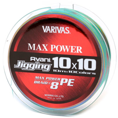 Шнур Varivas Avani Jigging Max Power X8 10*10 Multicolor 200m 21.6kg 0.285mm #3.0 (VA 13177)