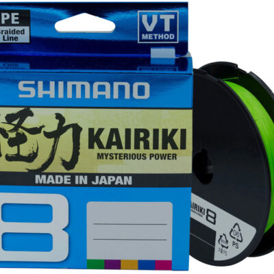 Шнур Shimano Kairiki 8 PE (Mantis Green) 300m 0.35mm 39.5kg