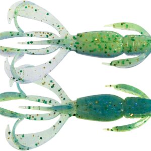 Силикон Keitech Crazy Flapper 2.8" (8 шт/уп) ц:ea#17 midnight chart back