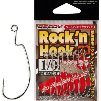 Крючок офсетный Decoy Worm29 Rockn Hook #02 (9 шт / уп)