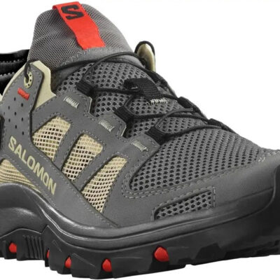 Кроссовки Salomon TECHAMPHIBIAN 5 7 Pewter/Moth/Fiery red