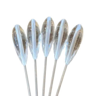 Поплавок- бомбарда GF тонущая 10 г прозрачная