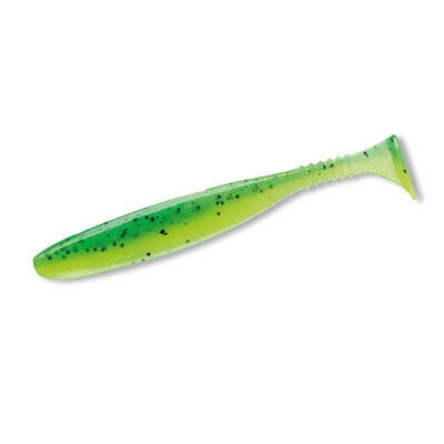 Силикон Daiwa Tournament D`Fin 125mm 5pc #UV Chartreuse Tiger (16502-512)
