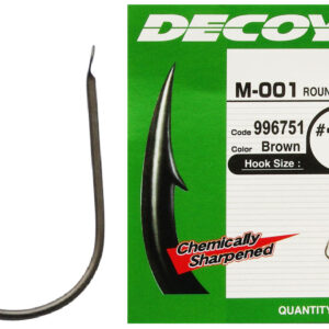 Крючок Decoy M-001 Round light 10, 15 шт / уп