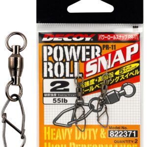 Вертлюжок с застежкой Decoy PR-11 Powerroll Snap 04, 2 шт / уп