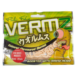 Штучний опариш білий Fladen Vermz Maggots 15mm 120pcs (20-5970-01)