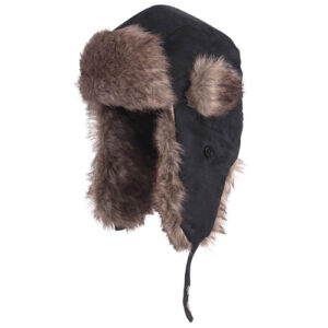 Шапка зимова Fladen Fur Cap Black L (22-930B-L)