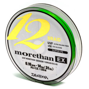 Шнур Daiwa Morethan 12BEX+Si 135m LG 14.0kg 0.16mm #1.5 (12695-016)
