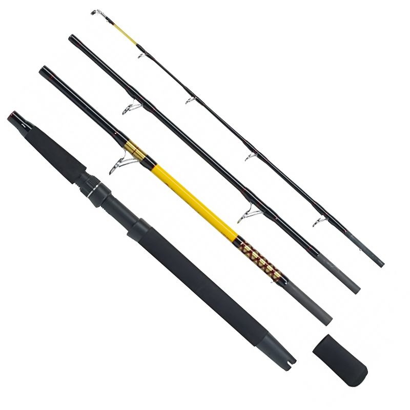 Спінінг WFT Never Crack Fjordspin Travel 4pcs 2.10m 300-1000gr (1D-B 412-053) купити в Україні OnRiver.com.ua Спінінг WFT Never Crack Fjordspin Travel 4pcs 2.10m 300-1000gr (1D-B 412-053)