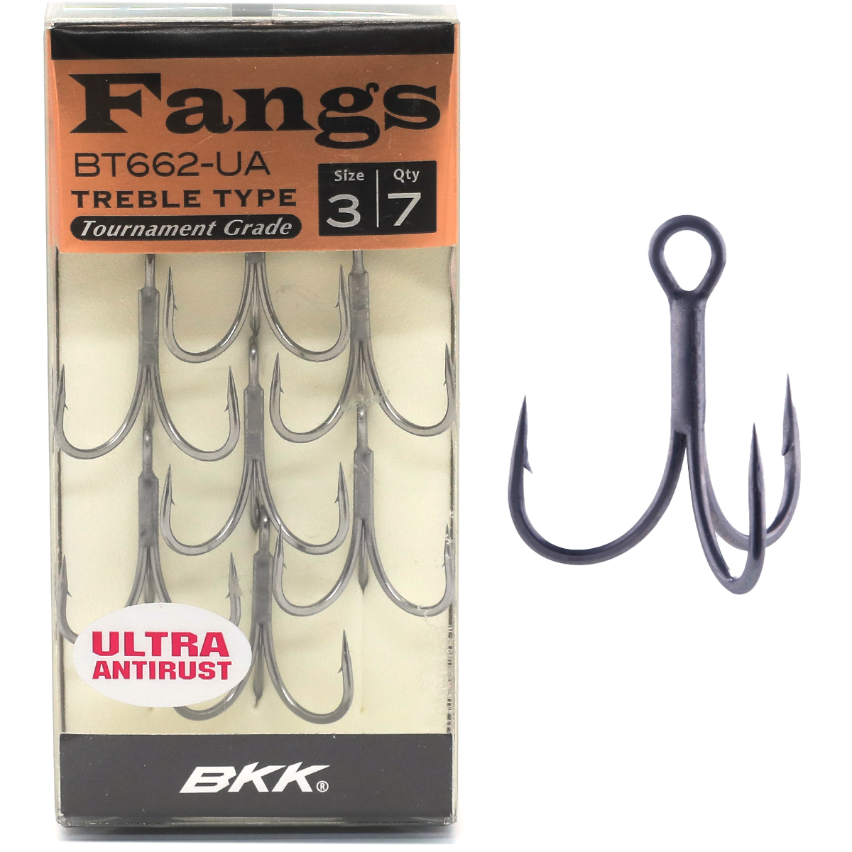 Трійник BKK Fangs-62 UA #3 (A-ET-6219) купити в Україні OnRiver.com.ua Трійник BKK Fangs-62 UA #3 (A-ET-6219)