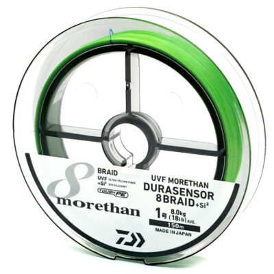 Шнур Daiwa UVF Morethan Dura Sensor X8+SI2 150m LG 8.0kg 0.165mm #1.0 (07303463)