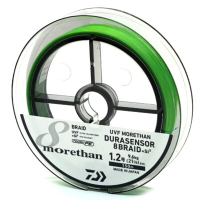 Шнур Daiwa UVF Morethan Dura Sensor X8+SI2 150m LG 9.6kg 0.185mm #1.2 (07303464)