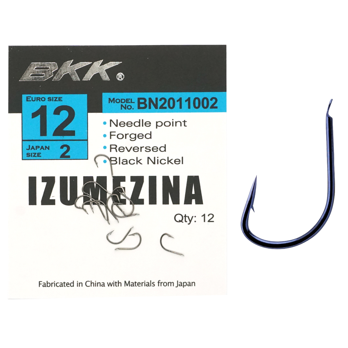 Гачок BKK Izumezina Diamond #12 (A-BZ-0111) купити в Україні OnRiver.com.ua Гачок BKK Izumezina Diamond #12 (A-BZ-0111)