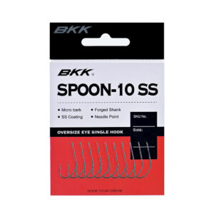 Гачок BKK для блешень Spoon-10 #8 (A-ES-8114)