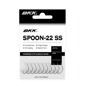 Гачок BKK для блешень Spoon-22SS #1 (A-ES-8147)