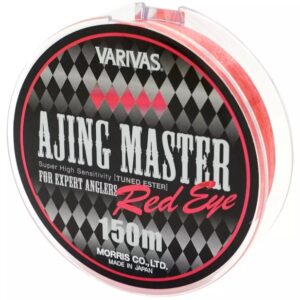 Жилка Varivas Ajing Master Esther Red Eye 150m 0.796kg 0.090mm (VA 15616)