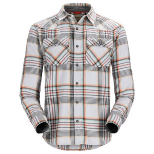 Сорочка Simms Santee Flannel Sterling/Clay/Carbon Neo Plaid L (13559-537-40)