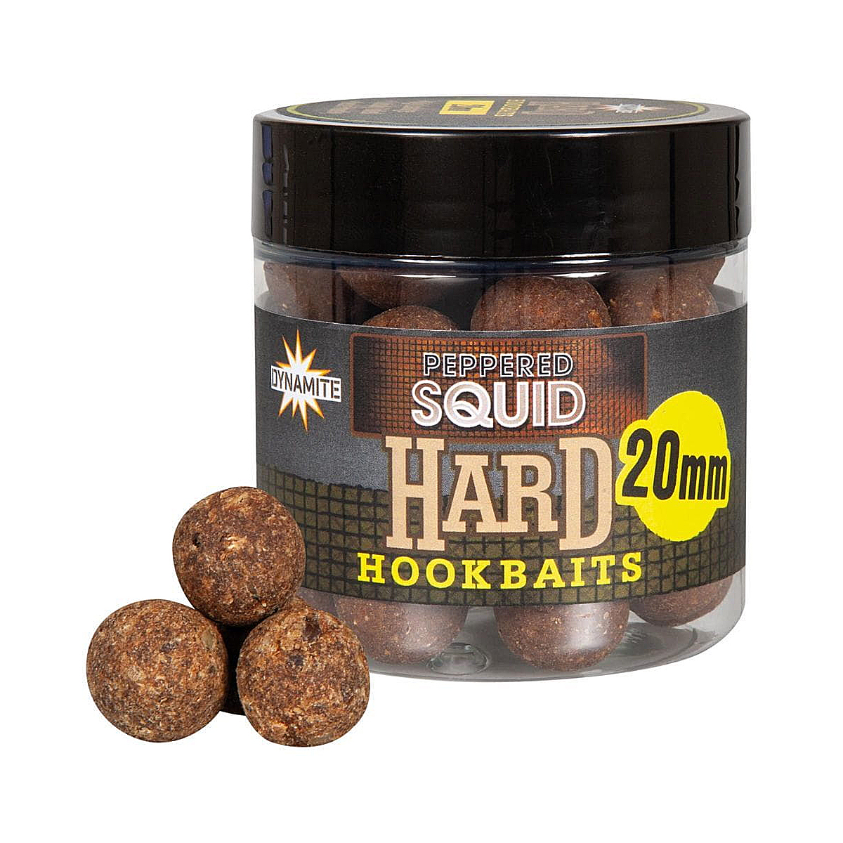 Бойли Dynamite Baits Hard Hook Baits Peppered Squid 20mm (DY1689) купити в Україні OnRiver.com.ua Бойли Dynamite Baits Hard Hook Baits Peppered Squid 20mm (DY1689)