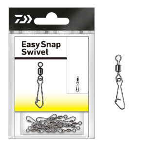 Вертлюжок з застібкою Daiwa Easy Snap 16kg #4 10pcs (14905-204)