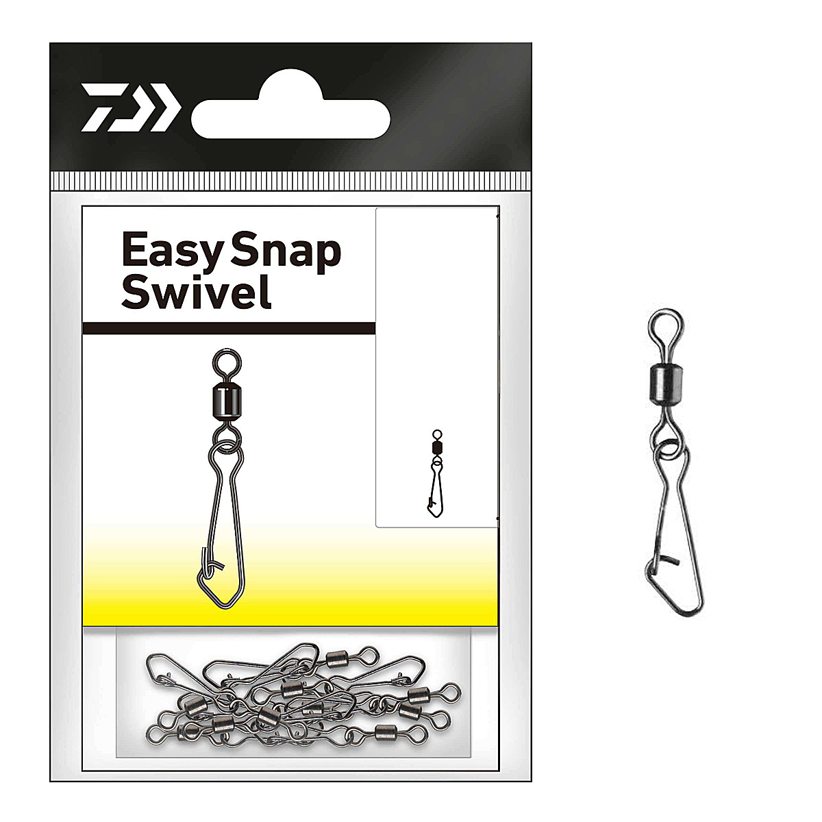 Вертлюжок з застібкою Daiwa Easy Snap 16kg #4 10pcs (14905-204) купити в Україні OnRiver.com.ua Вертлюжок з застібкою Daiwa Easy Snap 16kg #4 10pcs (14905-204)