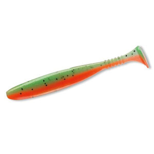 Силікон Daiwa Tournament D`Fin 125mm 5pc #UV Hot Tomato (16502-612)