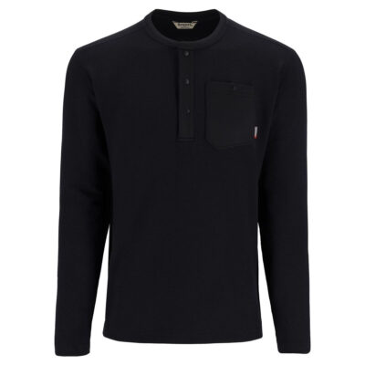Акційні товари купити в Україні Реглан Simms Highline Henley Black M (14058-001-30)