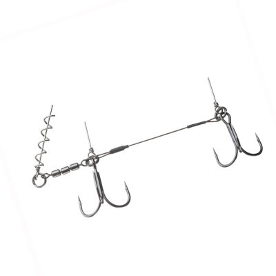 Стінгер Daiwa Prorex Screw-In Shallow Rig M 18-25cm 31.7kg #2/0, #1/0 1pc (15419-720)