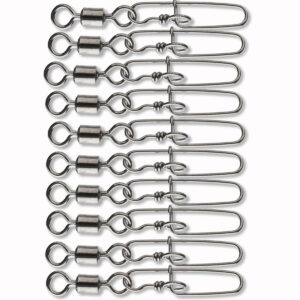 Вертлюжок з застібкою Daiwa Super Safe Lure Swivel Type II №2 2.8kg 10pcs (14905-302)