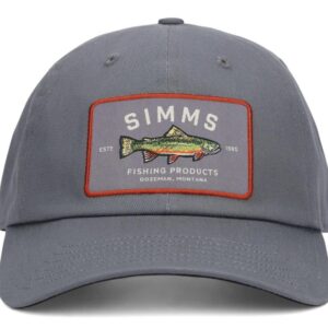 Кепка Simms Single Haul Cap Gunmetal Trout (12221-1343-00)