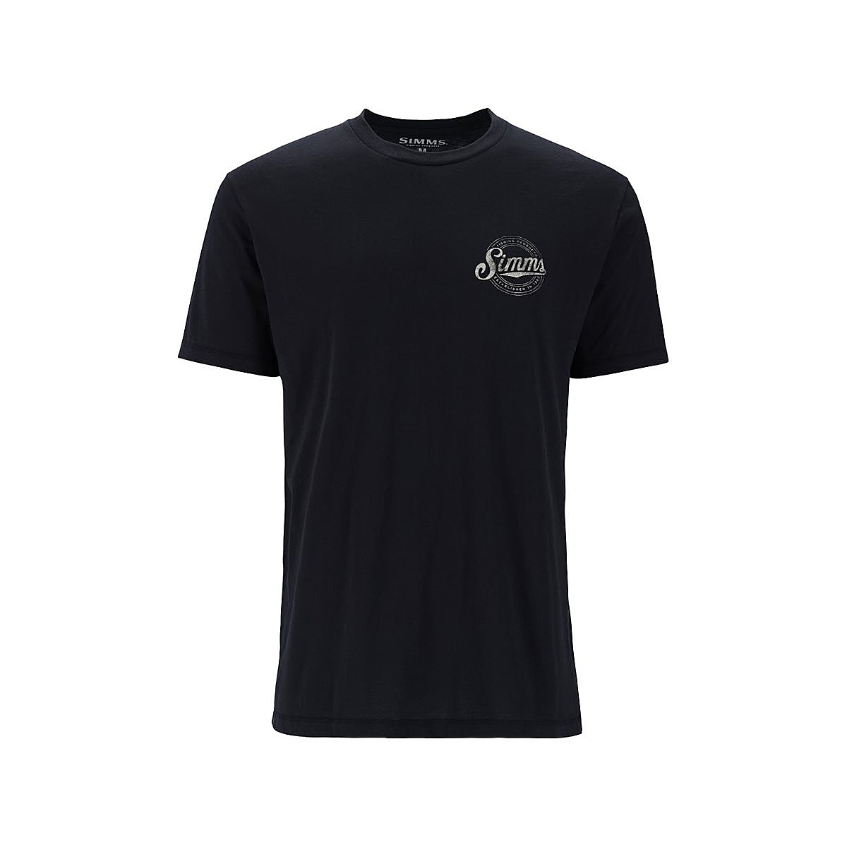 Футболка Simms Circle Lockup T-Shirt Black S (14273-001-20) купити в Україні OnRiver.com.ua Футболка Simms Circle Lockup T-Shirt Black S (14273-001-20)
