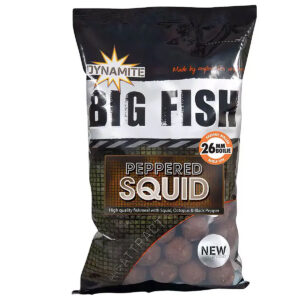 Бойли Dynamite Baits Peppered Squid Boilies 26mm 1kg (DY1683)