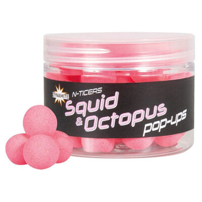 Акційні товари купити в Україні Бойли Dynamite Baits Pop-Up N-Ticers Squid & Octopus 15mm (DY1848)