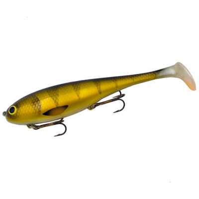 Силікон Musky Innovations Regular Shallow Swimmin` Dawg 8" #Natural Perch (2315669)