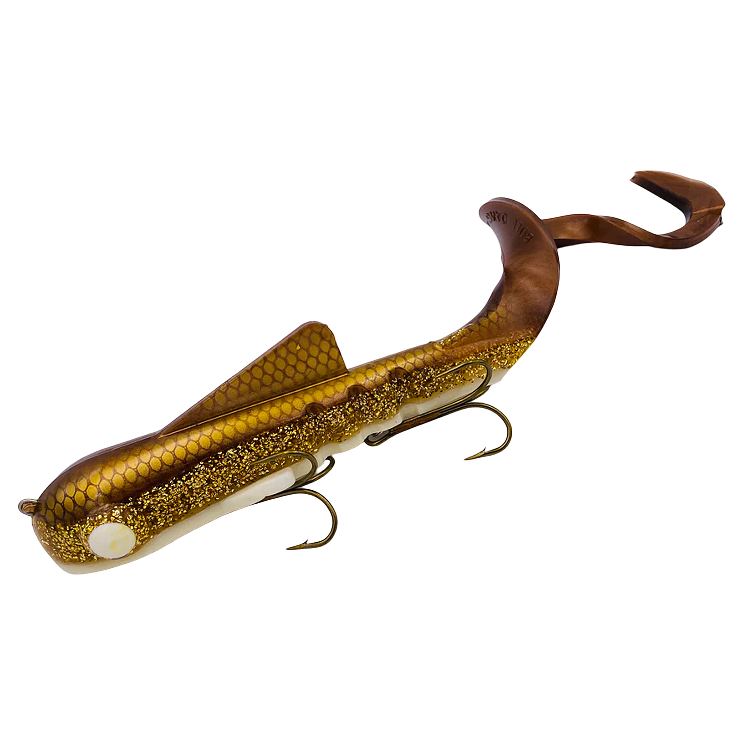 Силікон Musky Innovations Regular Bull Dawg 9" #UV Reflex Brown Tail Walleye (2316064) купити в Україні OnRiver.com.ua Силікон Musky Innovations Regular Bull Dawg 9" #UV Reflex Brown Tail Walleye (2316064)