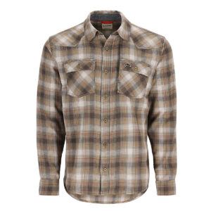 Сорочка Simms Santee Flannel Shirt Bayleaf/Sunglow Pane Ombre XXL (13559-1147-60)