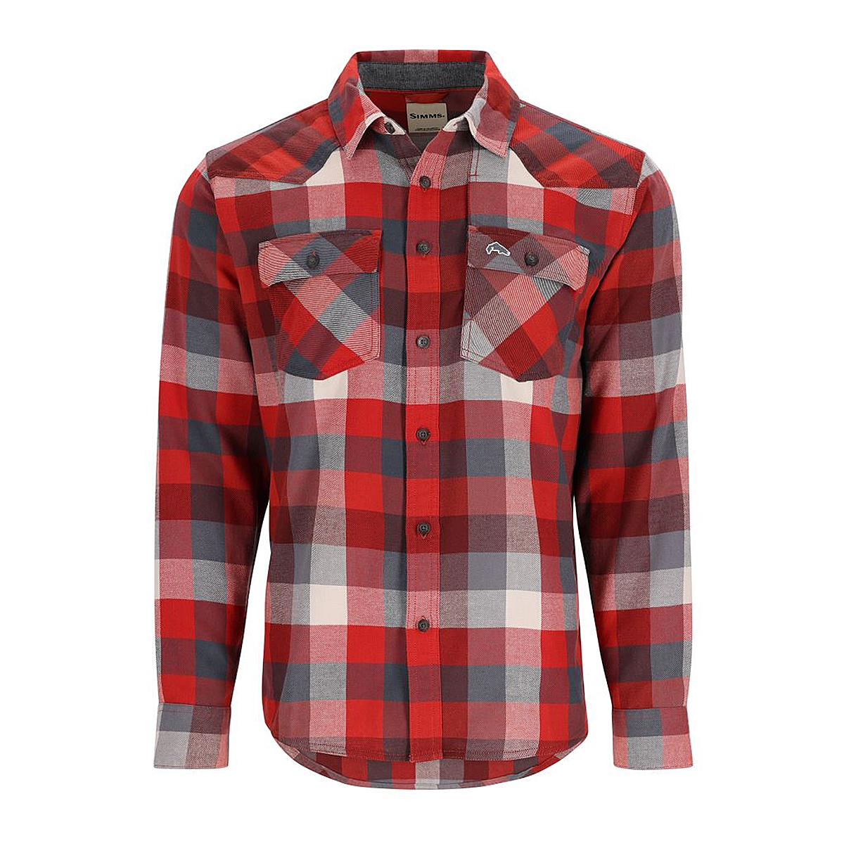 Сорочка Simms Santee Flannel Shirt Auburn Red/Slate Buffalo Check S (13559-2094-20) купити в Україні OnRiver.com.ua Сорочка Simms Santee Flannel Shirt Auburn Red/Slate Buffalo Check S (13559-2094-20)