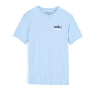 Футболка Simms Tarponwear T-Shirt Sky Blue L (14274-434-40)