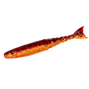 Плаваючий силікон ZMAN Chattershad 3.5" 5pc #Fire Craw (CSH35-370PK5)