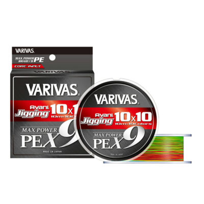 Шнур Varivas Avani Jigging Max Power X9 10*10 Multicolor 600m 30.84kg 0.330mm #4.0 (VA 13768)