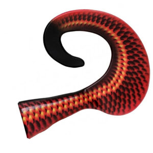Знімний силіконовий хвіст Rapala X-Rap Otus Curly Tail 120mm 29g 2pcs #TWZ (OCTP25 TWZ)