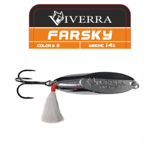 Кастмастер Viverra FARSKY 14g Black-Silver (2342598)