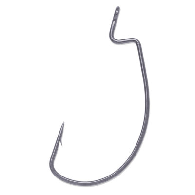Гачки офсетні VMC Wide Gap Black Nickel 4/0 size 5pcs (7316 BN04/0E4)