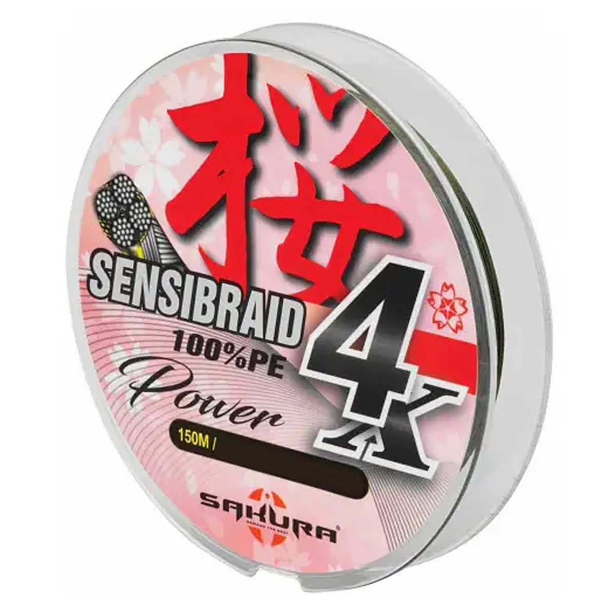 Шнур Sakura Sensibraid 4 Green 150m 14kg #0.20 (SAPLE40010.20-GRE) купити в Україні OnRiver.com.ua Шнур Sakura Sensibraid 4 Green 150m 14kg #0.20 (SAPLE40010.20-GRE)