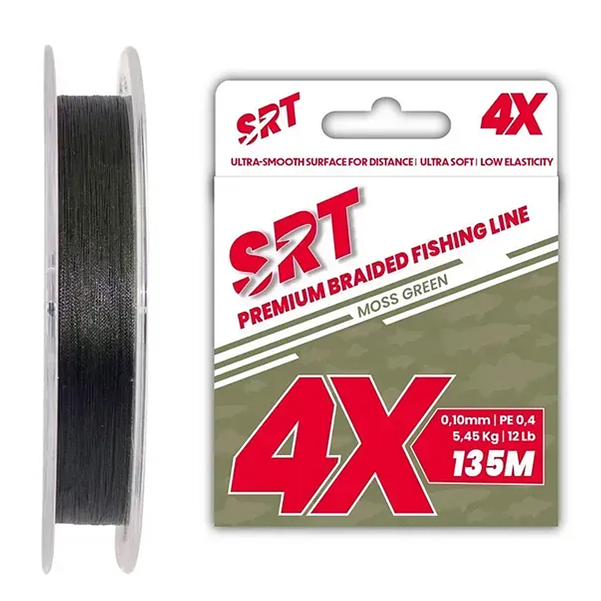 Шнур Sert SRT 4Х Moss Green 135m 6.82kg #0.12 (SEVAM0119012135M) купити в Україні OnRiver.com.ua Шнур Sert SRT 4Х Moss Green 135m 6.82kg #0.12 (SEVAM0119012135M)