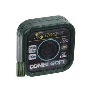 Повідцевий матеріал Carp Spirit Combi Soft Coated Braid Camo Green 20m 11.3kg 25lb #0.18 (ACS640082)
