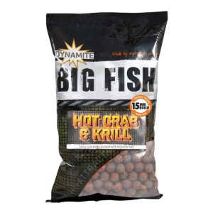 Бойли Dynamite Baits Hot Crab & Krill 15mm Boilie 1.8kg (DY1642)