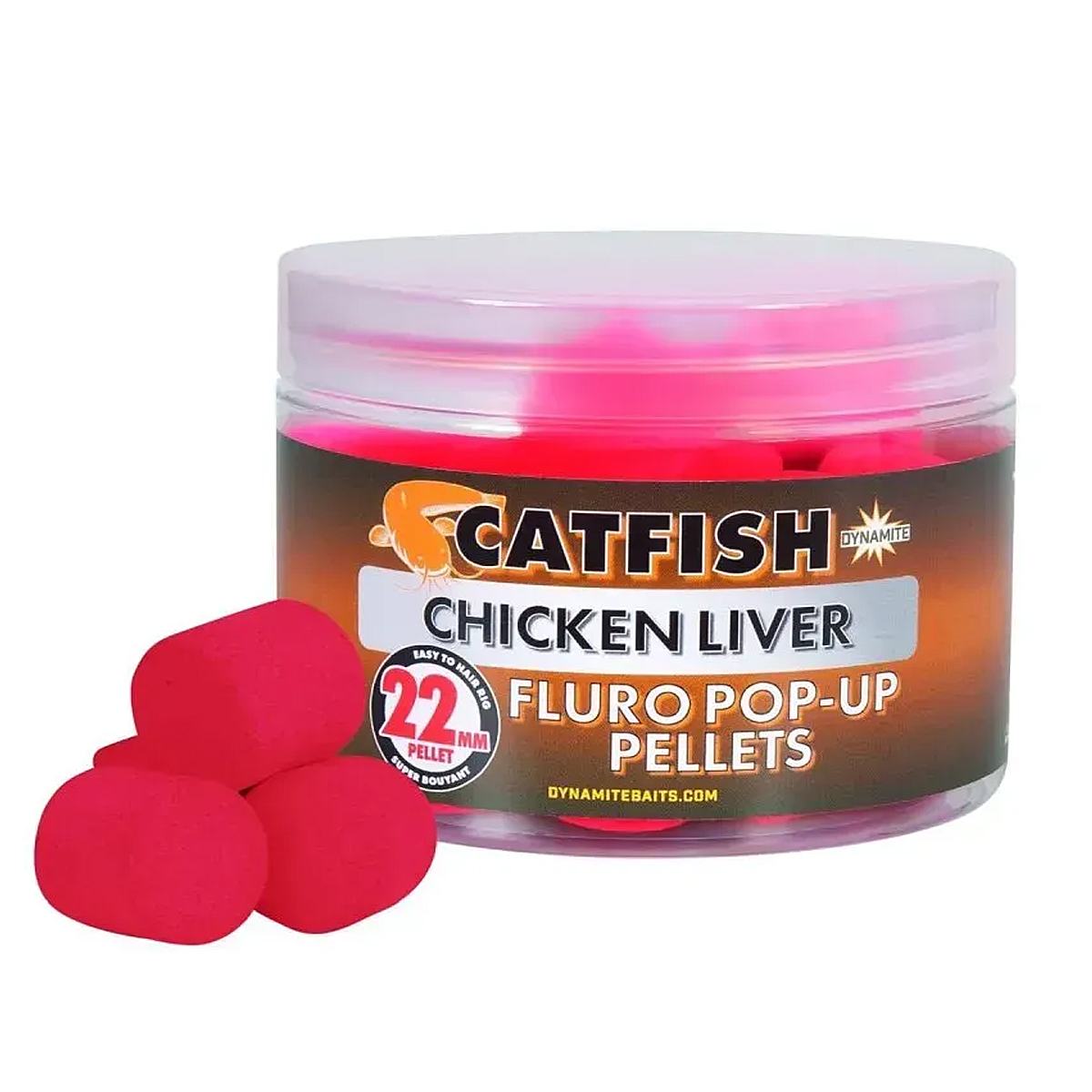 Пелетс Dynamite Baits Catfish Chicken Liver Dissolver Hook Pellets 22mm (DY868) купити в Україні OnRiver.com.ua Пелетс Dynamite Baits Catfish Chicken Liver Dissolver Hook Pellets 22mm (DY868)
