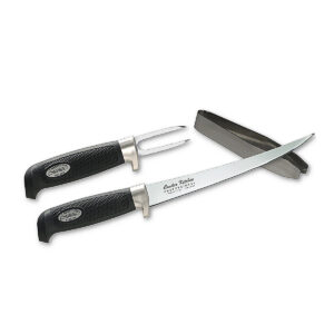 Ніж Marttiini CKP Fishing Set 19cm filleting knife & 5cm fish fork (1482018)