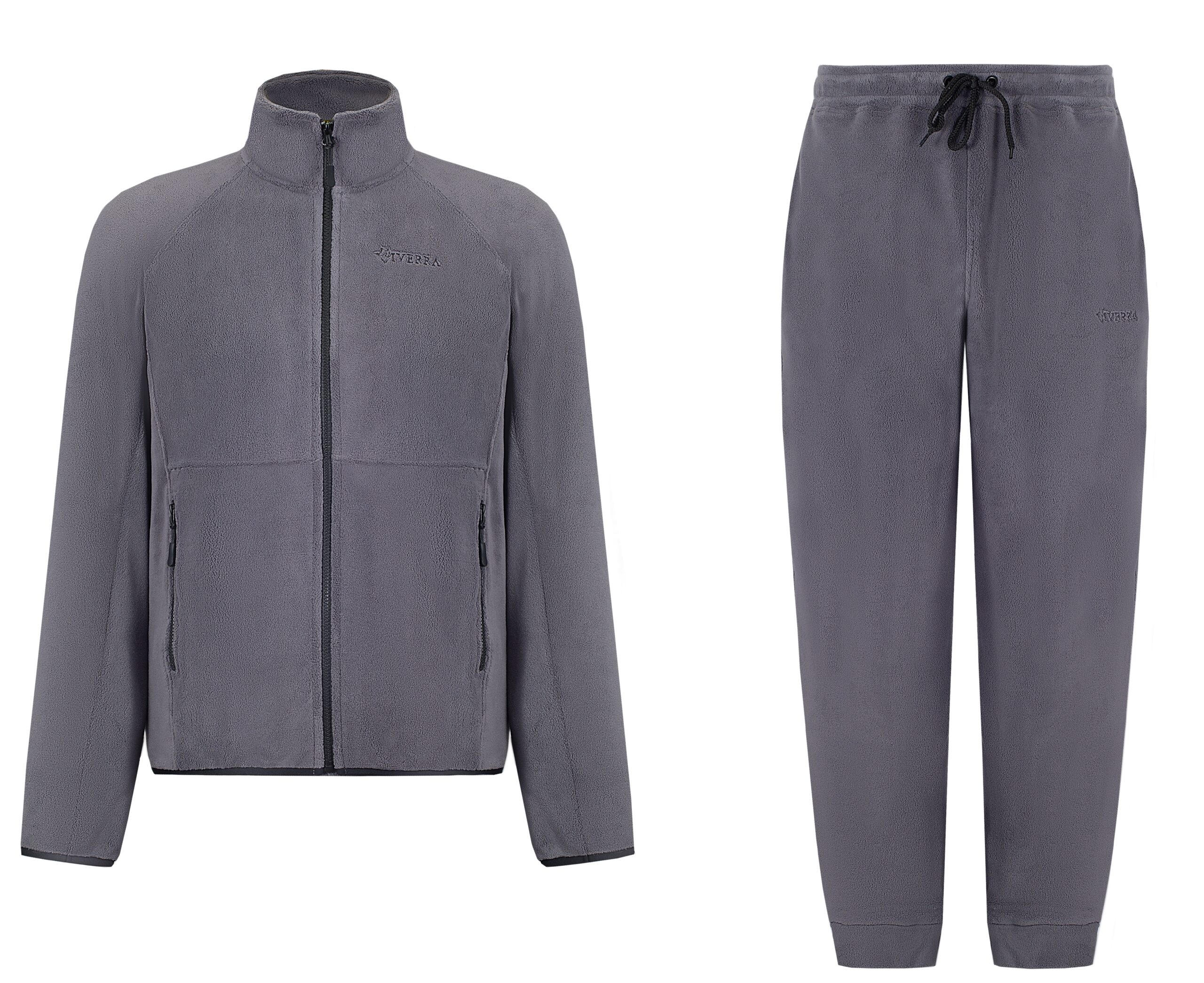 Костюм Viverra Extra Warm Fleece Suit Grey XXXL (2346858) купити в Україні OnRiver.com.ua Костюм Viverra Extra Warm Fleece Suit Grey XXXL (2346858)