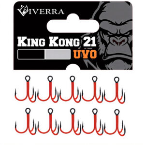 Трійник King Kong 21-UVO 1/0 (10шт) (2353736)